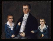 Joshua Johnson John Jacob Anderson and Sons John and Edward oil painting reproduction